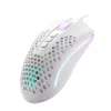 REDRAGON STORM WIRED RGB Gaming Mouse - Lightweight Honeycomb Shell, 12400 DPI Optical Sensor, 7 Programmable Buttons, Omron Switches, PTFE Feet, On-Board Memory