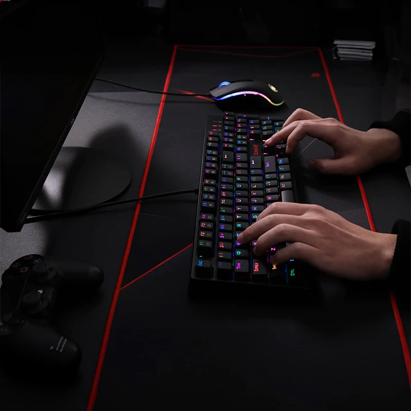 Redragon SURARA K582RGB Mechanical RGB Gaming Keyboard - Black