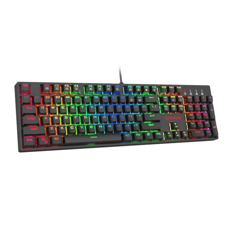 Redragon SURARA K582RGB Mechanical RGB Gaming Keyboard - Black