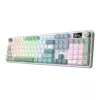 Redragon WYVERN K761 Pro Full-size RGB Wireless Mechanical Gaming Keyboard - White/Green