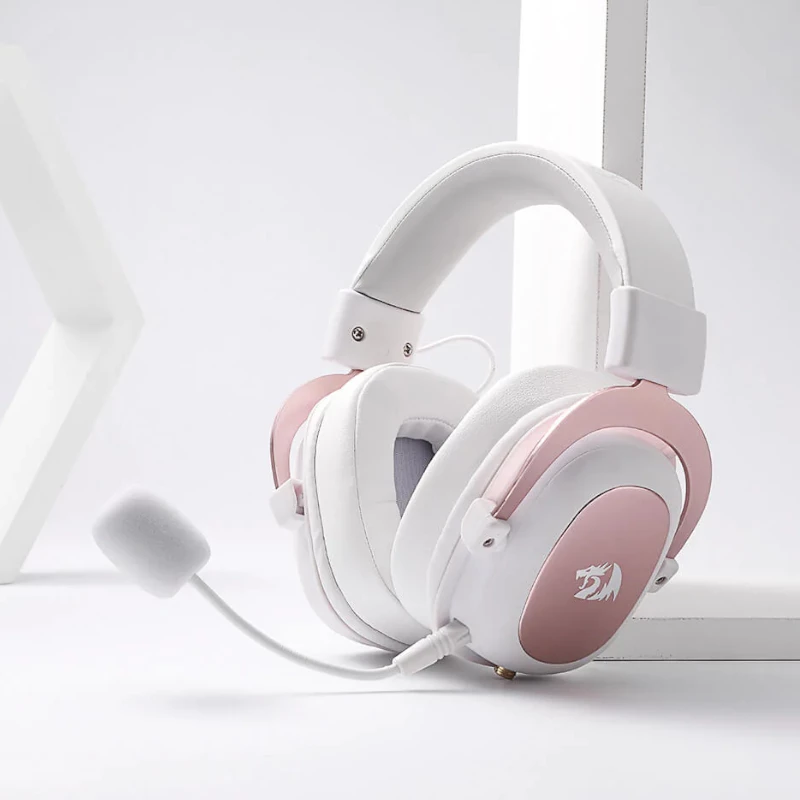 REDRAGON Zeus 2 USB Gaming Headset - White (RD-H510W)