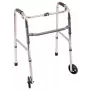REH Balkonik RF-131/S Reciprocal Walking Frame, Foldable, Aluminum, Silver