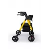 REH Marsylia Four-Wheeled Rollator Walker with Seat, Yellow RF-617/Ż