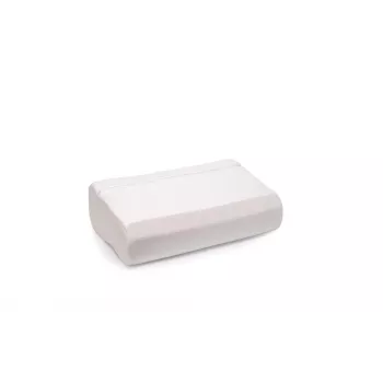 REH Morfeusz Delikatny 664 Orthopedic Cervical Pillow – Soft Thermoelastic Memory Foam, Cotton Terry Cover, Class I Medical Device