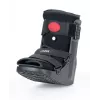 REH O-1183/XL Short Air Walker Boot – Pneumatic Ankle & Foot Immobilizer, Rocker Sole, Black/Grey, Size XL