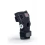 REH Stabilmax O-1241/XXL Open Short Knee Brace with Flexible Stabilizers, Perforated Neoprene, Black, Size XXL