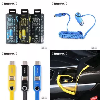 REMAX Cutie Car Charger RCC211 Blue