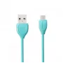 REMAX Lesu Cable Micro RC-050m Blue - USB 2.0 Charging & Data Sync Cable, 0.5m