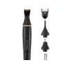 Remington NE7000 Nose, Ear & Detail Trimmer with Comfort Tip Blades, 100% Waterproof, Battery Powered, Black/Silver