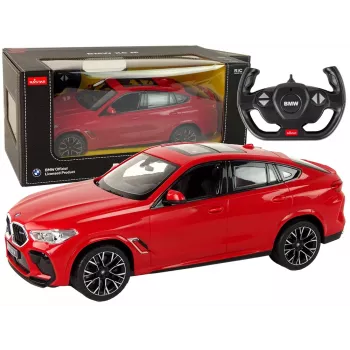 Remote Control Car RC BMW X6 Rastar Pilot Red 1:14