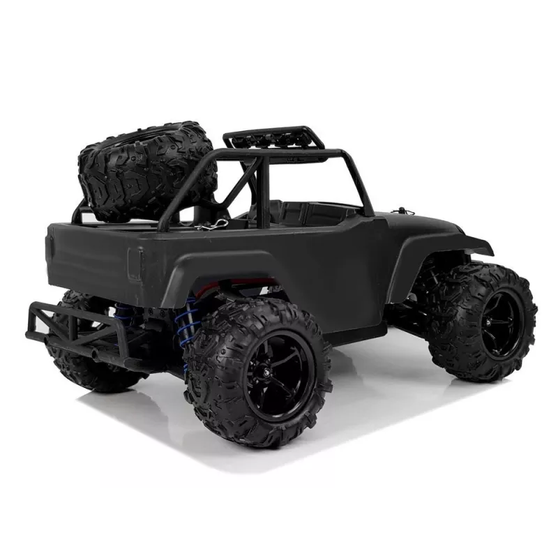 Remote Controlled Off-Road Terrain Car 1:18 Black ENOZE 9304E 40 km/h