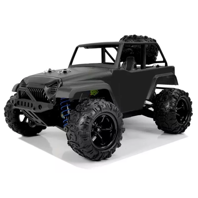 Remote Controlled Off-Road Terrain Car 1:18 Black ENOZE 9304E 40 km/h