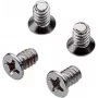 Renkforce RF-4453470 M3 x 10 mm Phillips Pan Head Machine Screws, Zinc Plated Steel, 10 Pieces