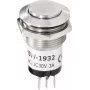 Renkforce RF-4707810 Stainless Steel Doorbell Button 1-Gang 24 V/1 A
