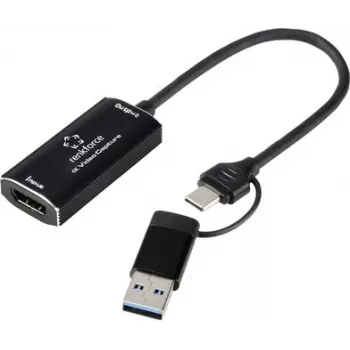 Renkforce RF-4KVC-100 Video Capture System USB Plug and Play 4K HDMI to USB 3.0 Full HD 1080p60 Capture Card RF-6048350