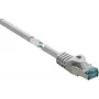 Renkforce RF-5047494 CAT 6a S/FTP Patch Cable, RJ45, 0.5 m, Grey, Latch Protection, Flame Retardant
