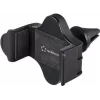 Renkforce RF-5385148 360° Rotatable Ventilation Grille Car Phone Holder for 55-85 mm Smartphones, Black
