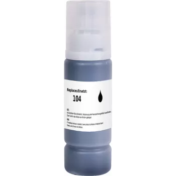 Renkforce RF-5718862 Compatible Black Ink Bottle for Epson EcoTank (65 ml, 4500 pages, T00P1)