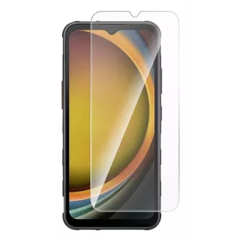Renkforce RF-6178378 Tempered Glass Screen Protector for Samsung Galaxy XCover 7 – 9H Hardness, Anti-Fingerprint, Scratch-Resistant, Bubble-Free Installation