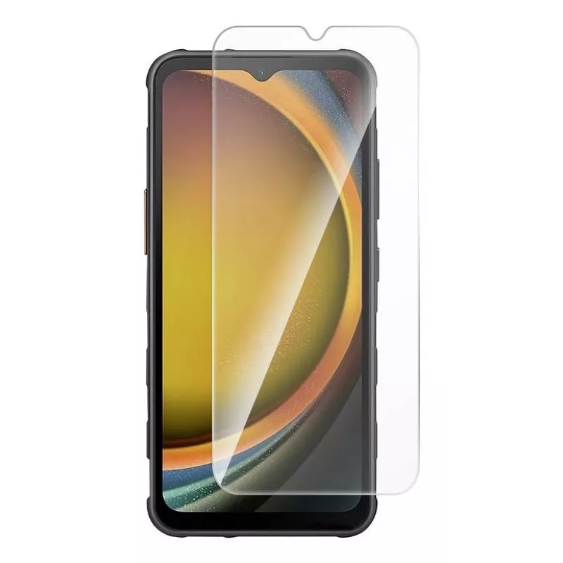 Renkforce RF-6178378 Tempered Glass Screen Protector for Samsung Galaxy XCover 7 – 9H Hardness, Anti-Fingerprint, Scratch-Resistant, Bubble-Free Installation