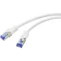 Renkforce RF-6830454 CAT 6a S/FTP Patch Cable, RJ45, 2 m, White