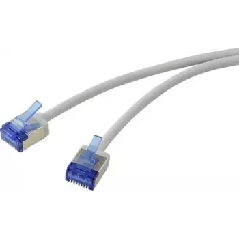 Renkforce RF-7116932 Cat6a U/FTP Slim Network Patch Cable, 5m, Grey