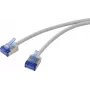 Renkforce RF-7116932 Cat6a U/FTP Slim Network Patch Cable, 5m, Grey