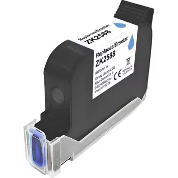 Renkforce RF-7596580 Compatible Solvent Ink Cartridge ZK2588 Black