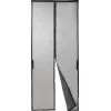 Renkforce RF-IS-100 Magnetic Fly Screen Curtain 90x210 cm Black RF-6442918