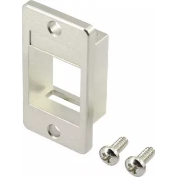 Renkforce RF-KS-RJ45T RJ45 Keystone Module Carrier White (RF-4848600)
