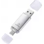 Renkforce RF-USBOS-230 64 GB USB 3.2 Gen 1 Dual USB-A/USB-C Flash Drive Silver RF-6688140