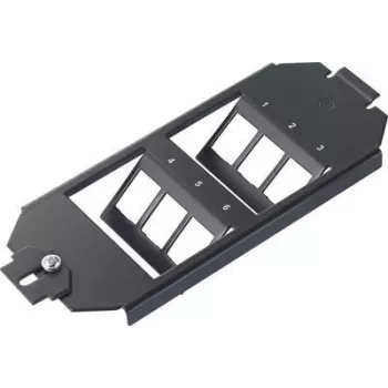 Renkforce RJ45 Installation Module 6-Port Unpopulated Keystone Frame RF-4532678