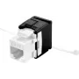 Renkforce RJ45 Keystone Module Cat 6 Shielded Tool-Free Zinc Die-Cast RF-4538242