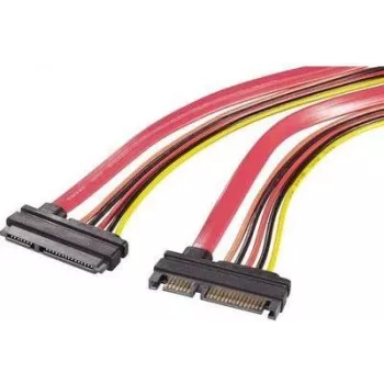 Renkforce SATA Data & Power Combo Extension Cable 0.5 m Red 1391526