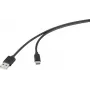 Renkforce USB 2.0 Cable USB-A to USB-C 1m Black RF-6830420