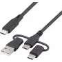Renkforce USB 2.0 Charging Cable USB-C 1.5 m Black RF-6615908