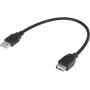 Renkforce USB 2.0 Gooseneck Extension Cable 0.16 m Black 1333151