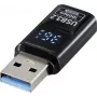 Renkforce USB 3.2 Gen 2 Adapter, USB-A Male to USB-A Female, 10 Gbps, Black RF-6826676