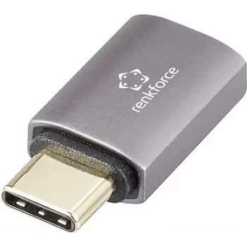 Renkforce USB4 USB-C Adapter Male to Female 8K 40Gbps 100W PD RF-3778880