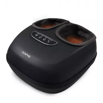 RENPHO Foot Massager Terea Lite X WMF07 – Shiatsu Kneading & Air Compression with Heat Therapy, Fits Men's US 12