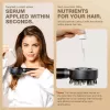 RENPHO Scalp Massager WMC01 Cordless Waterproof IPX7 Shiatsu Kneading with 4 Detachable Silicone Heads, 4 Modes, USB Rechargeable, Black
