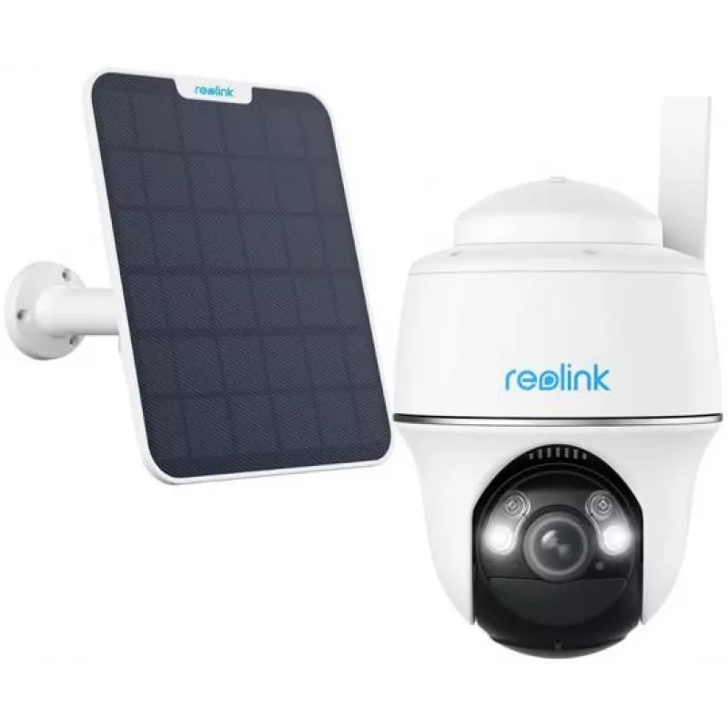 Reolink Go Series G430 5MP 4G LTE Solar-Powered Outdoor Security Camera with Person/Vehicle Detection and 7800mAh Battery