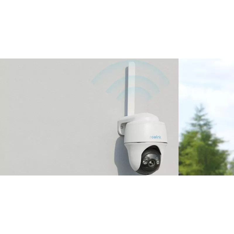 Reolink Go Series G430 5MP 4G LTE Solar-Powered Outdoor Security Camera with Person/Vehicle Detection and 7800mAh Battery