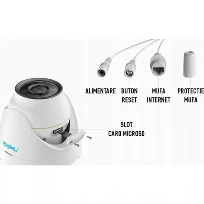 Reolink P344 12MP Dome PoE Camera with AI Video Search