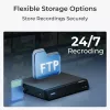 Reolink Smart 4K PoE PTZ Security Camera with 16X Optical Zoom, Auto Tracking, IP66, 256GB Micro SD