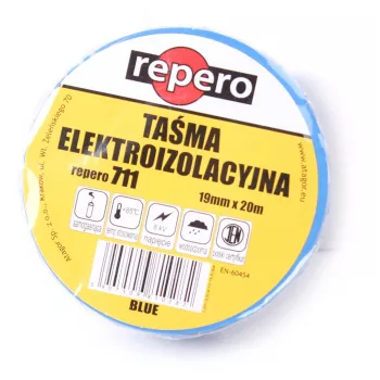 REPERO 711E Blue PVC Electrical Insulation Tape 19mm x 20m