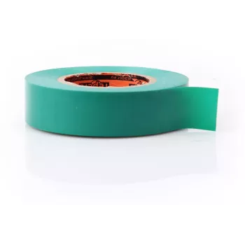 REPERO TTE711E4-0019-20 PVC Electrical Insulating Tape, Green, 19 mm x 20 m, 600V, Flame Retardant