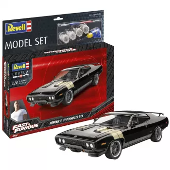 REVELL Model Set Fast & Furious - Dominic's 1971 Plymouth GTX (Scale 1:24)