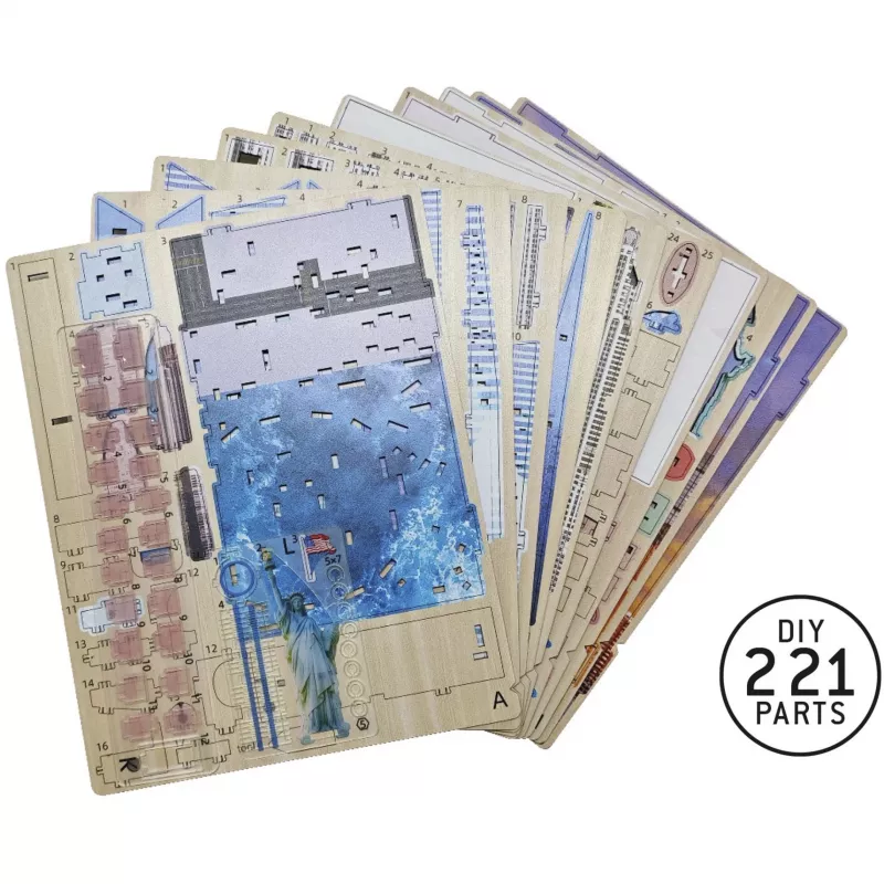 Revell Tiny Adventures - New York 3D Puzzle Model Kit