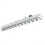 RIDI VL2P-ML150-5FLWS840M9P0800 LED Gear Tray for VL2 Trunking System, 5 Modules, 8200 lm, 50 W, 4000 K, DALI